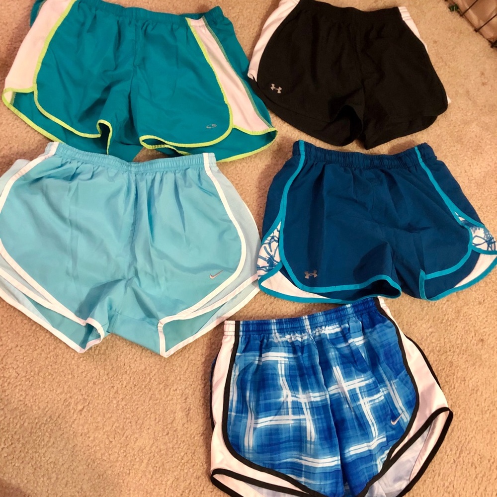Women’s athletic shorts - sz. small (Nike, UA, C9)